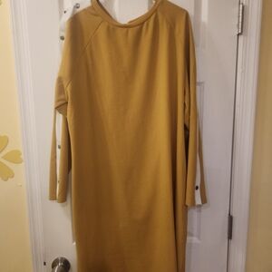 Fashion To Figure Elegant Mustard Dress